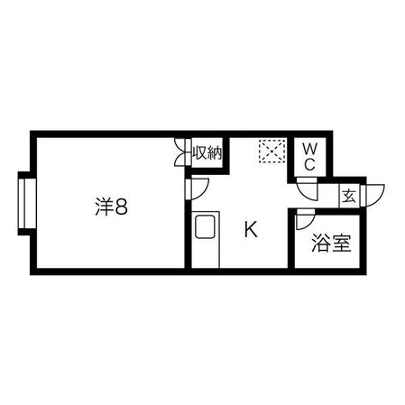 リバーサイドハウスの物件間取画像